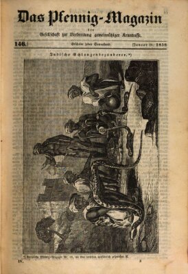 Das Pfennig-Magazin für Verbreitung gemeinnütziger Kenntnisse Samstag 16. Januar 1836