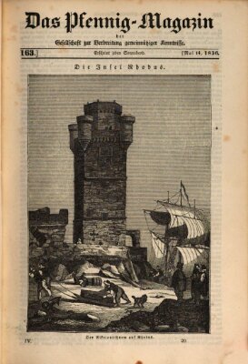 Das Pfennig-Magazin für Verbreitung gemeinnütziger Kenntnisse Samstag 14. Mai 1836