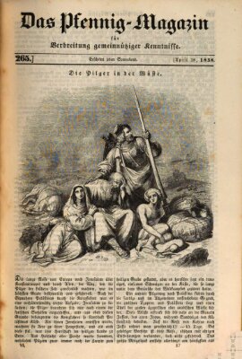 Das Pfennig-Magazin für Verbreitung gemeinnütziger Kenntnisse Samstag 28. April 1838