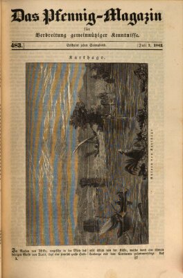 Das Pfennig-Magazin für Verbreitung gemeinnütziger Kenntnisse Samstag 2. Juli 1842