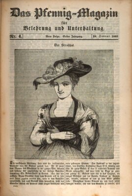 Das Pfennig-Magazin für Belehrung und Unterhaltung (Das Pfennig-Magazin für Verbreitung gemeinnütziger Kenntnisse) Samstag 28. Januar 1843