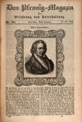 Das Pfennig-Magazin für Belehrung und Unterhaltung (Das Pfennig-Magazin für Verbreitung gemeinnütziger Kenntnisse) Samstag 6. Mai 1843