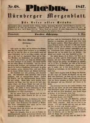 Phoebus (Nürnberger Tagblatt) Samstag 1. Mai 1847