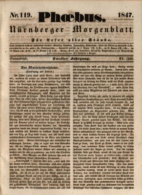 Phoebus (Nürnberger Tagblatt) Samstag 31. Juli 1847