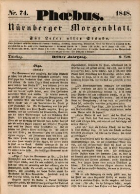 Phoebus (Nürnberger Tagblatt) Dienstag 9. Mai 1848