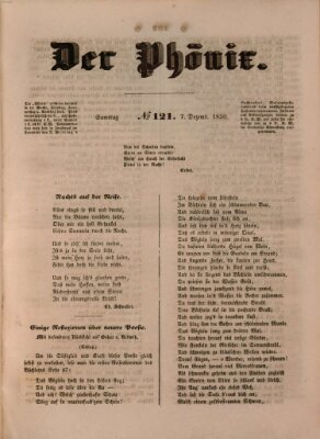 Der Phönix Samstag 7. Dezember 1850