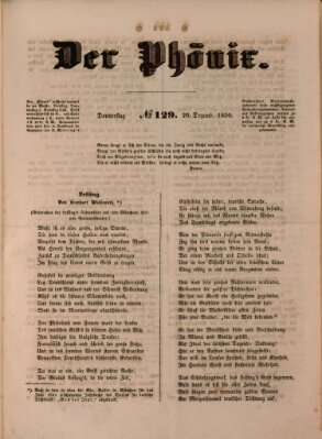 Der Phönix Donnerstag 26. Dezember 1850