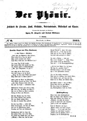 Der Phönix Samstag 8. Februar 1851