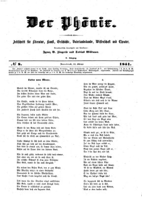 Der Phönix Samstag 22. Februar 1851