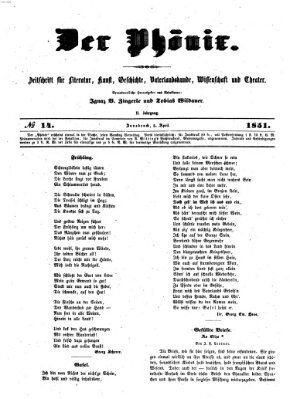 Der Phönix Samstag 5. April 1851