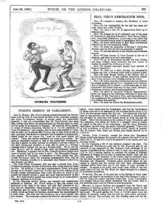 Punch Samstag 28. Juni 1856