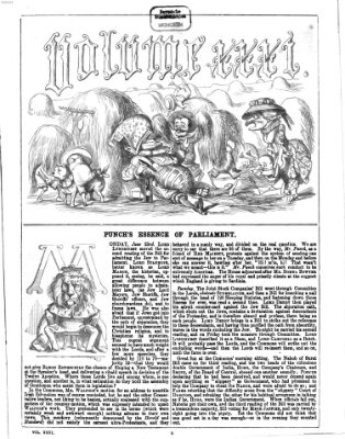 Punch Samstag 5. Juli 1856