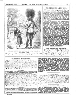 Punch Samstag 27. September 1856