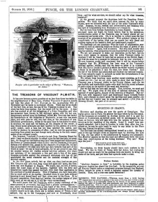 Punch Samstag 25. Oktober 1856