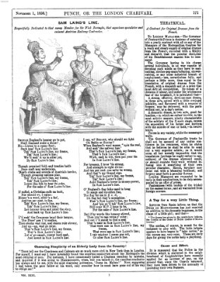 Punch Samstag 1. November 1856