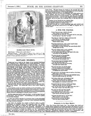 Punch Samstag 6. Dezember 1856