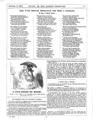 Punch Samstag 19. September 1857