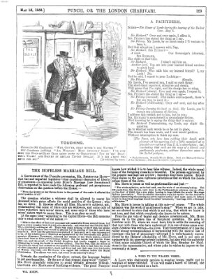 Punch Samstag 15. Mai 1858