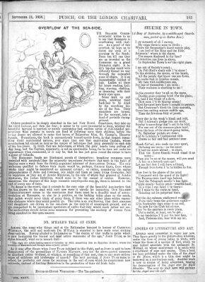 Punch Samstag 11. September 1858