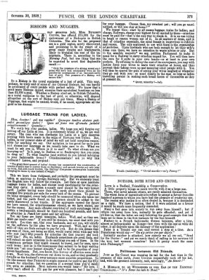 Punch Samstag 30. Oktober 1858