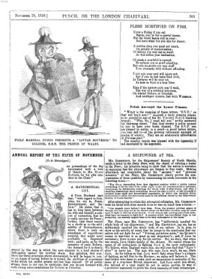 Punch Samstag 20. November 1858