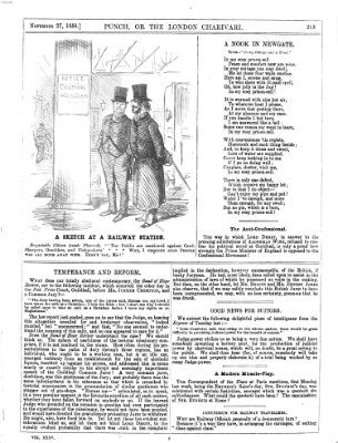 Punch Samstag 27. November 1858