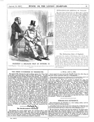 Punch Samstag 15. Januar 1859