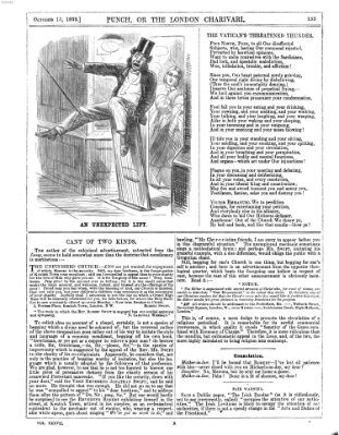 Punch Samstag 15. Oktober 1859