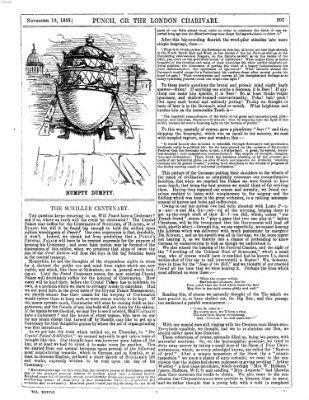 Punch Samstag 19. November 1859