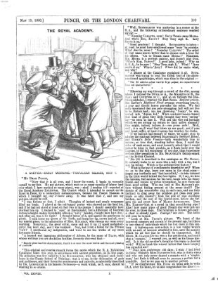 Punch Samstag 19. Mai 1860