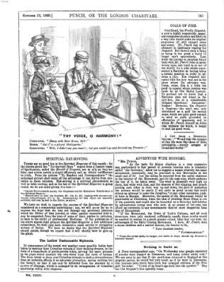 Punch Samstag 13. Oktober 1860