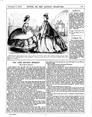 Punch Samstag 17. November 1860