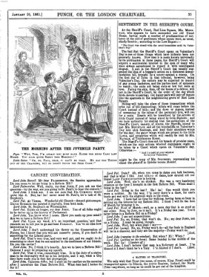 Punch Samstag 26. Januar 1861