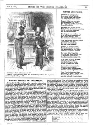 Punch Samstag 8. Juni 1861