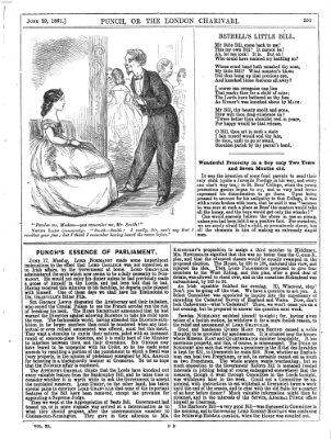 Punch Samstag 29. Juni 1861