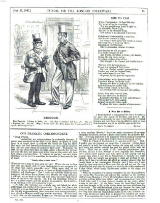 Punch Samstag 27. Juli 1861