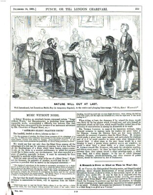 Punch Samstag 14. Dezember 1861