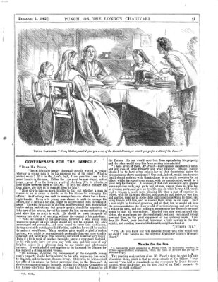 Punch Samstag 1. Februar 1862