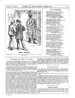 Punch Samstag 8. Februar 1862