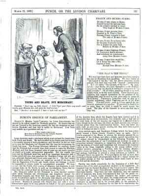 Punch Samstag 22. März 1862