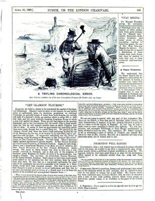 Punch Samstag 26. April 1862