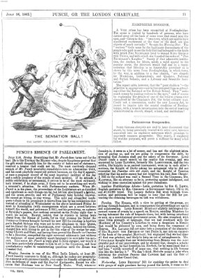 Punch Samstag 26. Juli 1862