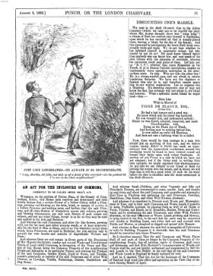 Punch Samstag 9. August 1862