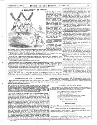 Punch Samstag 13. September 1862