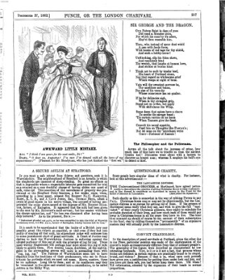 Punch Samstag 27. Dezember 1862