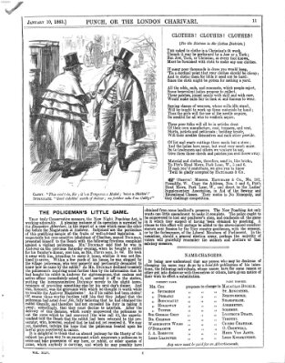 Punch Samstag 10. Januar 1863