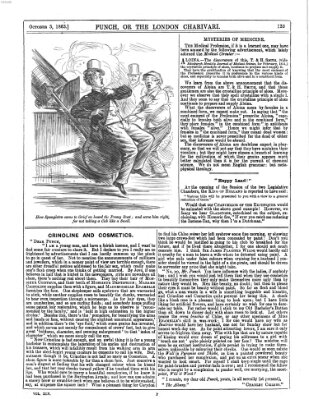 Punch Samstag 3. Oktober 1863