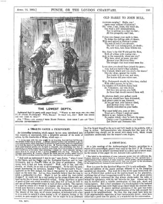 Punch Samstag 16. April 1864