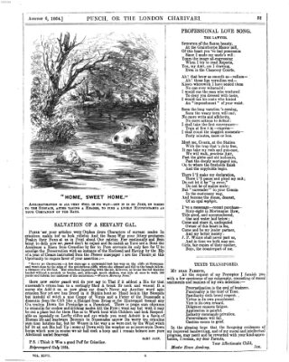 Punch Samstag 6. August 1864