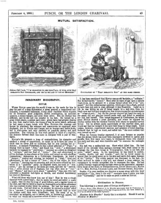 Punch Samstag 4. Februar 1865